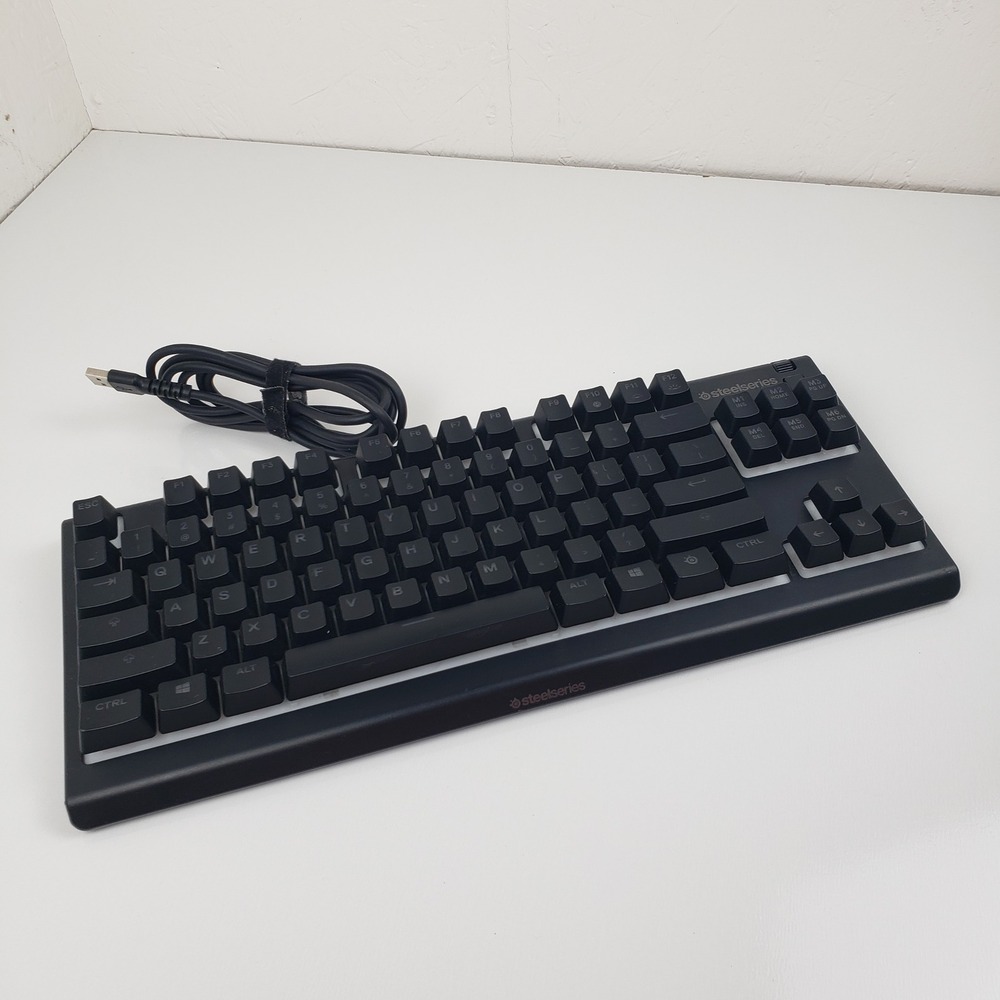SteelSeries Apex 3 TKL Gaming Keyboard Black Wired USB 64831 KB-00015